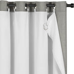 Blackout Curtain Liners 2 Panels Set Light Blocking Liners