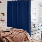 Blackout Room Divider Curtain for Living Room Grommet Wall Divider Curtains